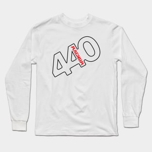 440 Magnum - Badge Design Long Sleeve T-Shirt